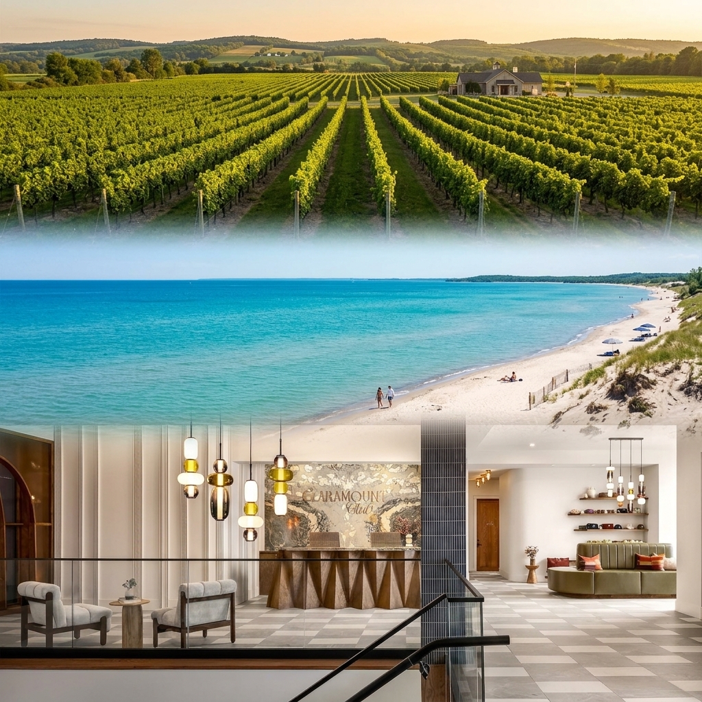 Prince Edward County Lifestyle — Vineyards, Sandbanks, Claramount Club